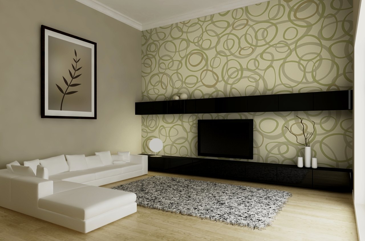 Wallpaper design per il salotto