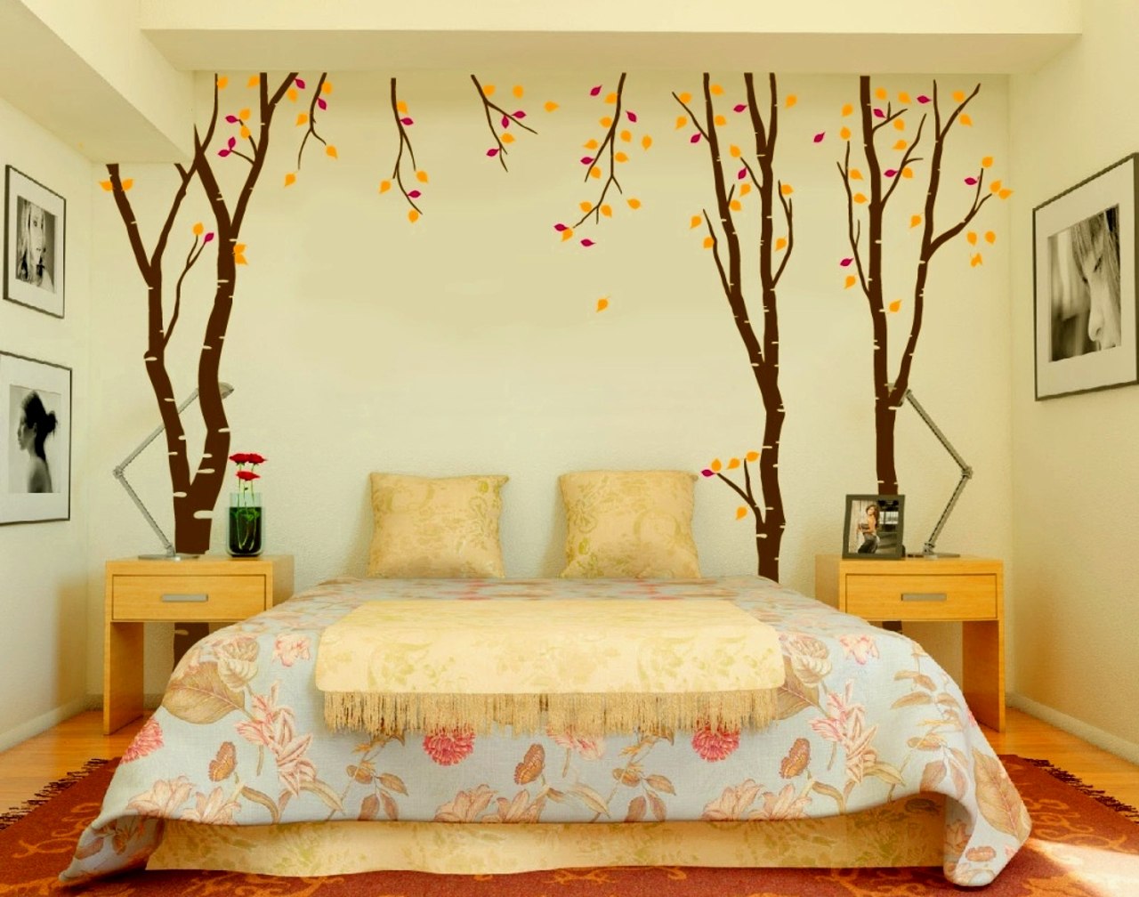 Wallpaper design for bedroom